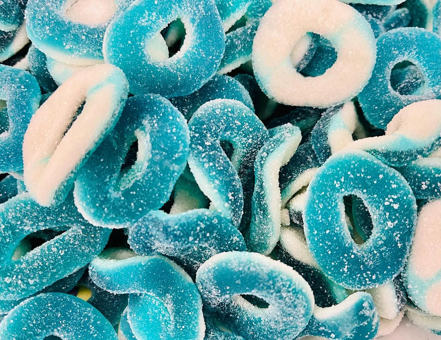 Blue Raspberry Rings