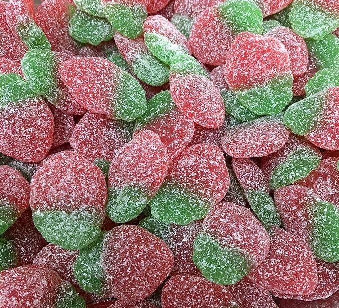 Fizzy Strawberry Jellies