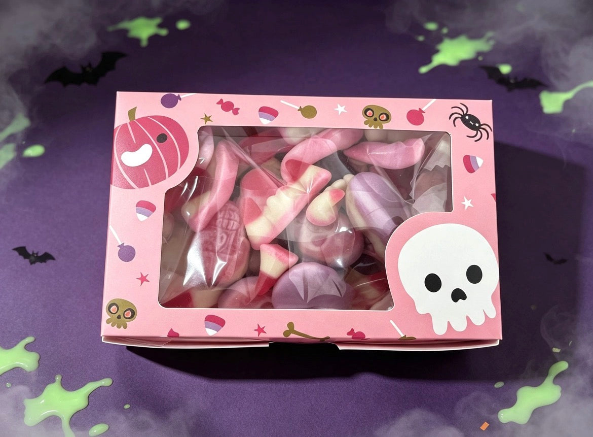 Pink Halloween Treat Box
